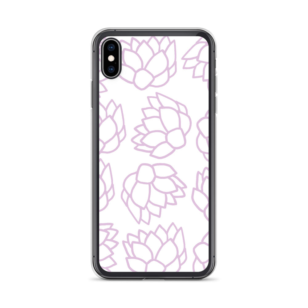 Pink Pastel Flowers | iPhone Case