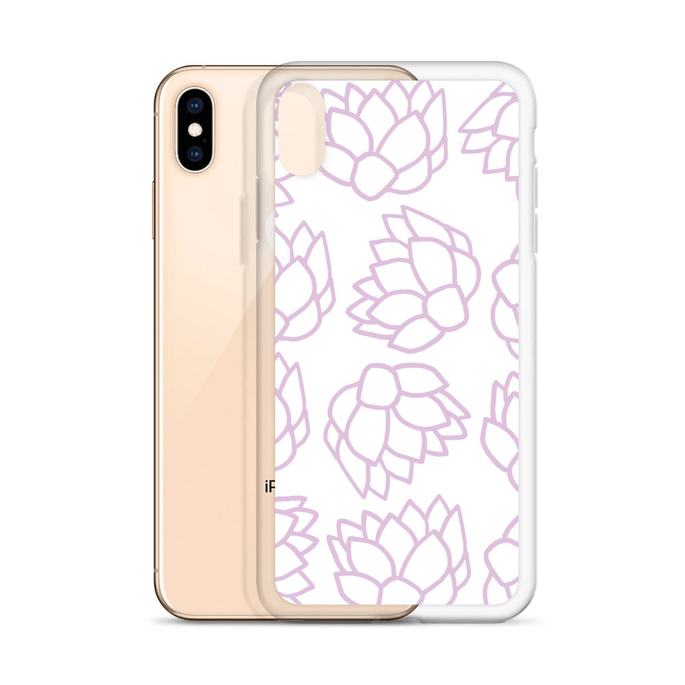Pink Pastel Flowers | iPhone Case