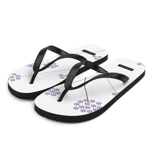 Purple Small Flowers | Flip-Flops