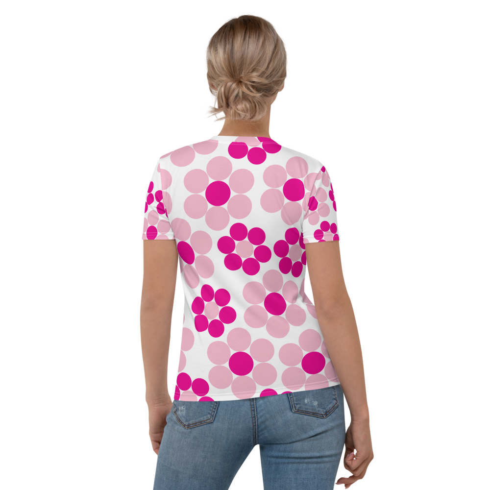 Happy Flowers Ornament | Women's T-Shirt