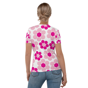 Happy Flowers Ornament | Women's T-Shirt