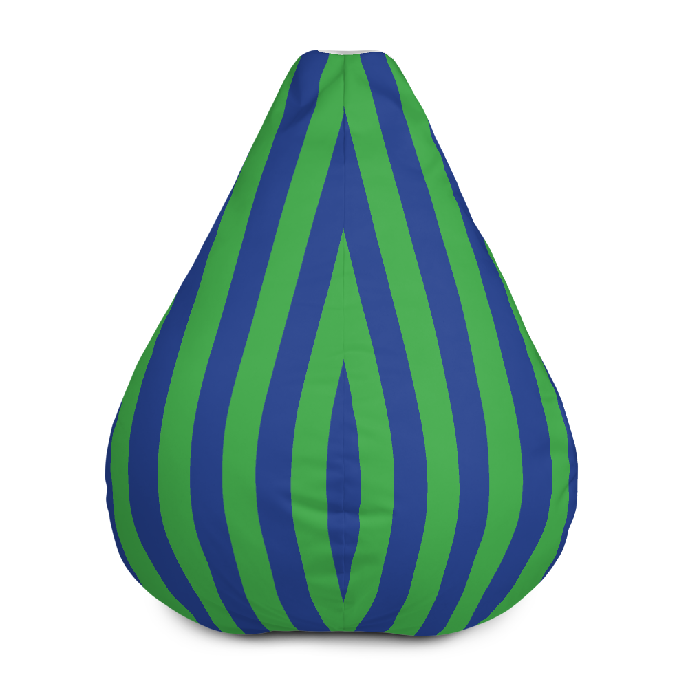 Green and Blue | Bean Bag Chair