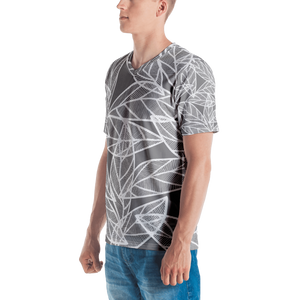 Messy White Leaves | Men's T-Shirt