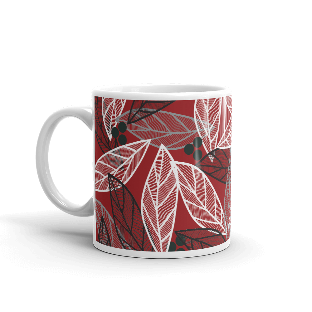 Christmas Leaves | Mug