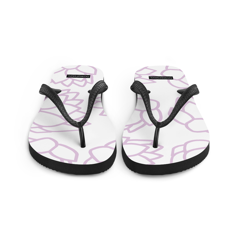 Pink Pastel Flowers | Flip-Flops