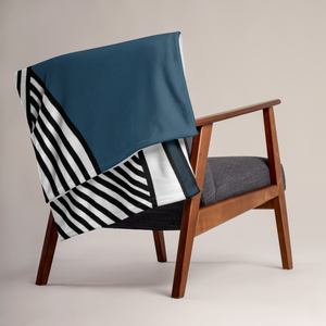 House in Snow | Throw Blanket