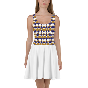 Golden Eye Ornament | Skater Dress