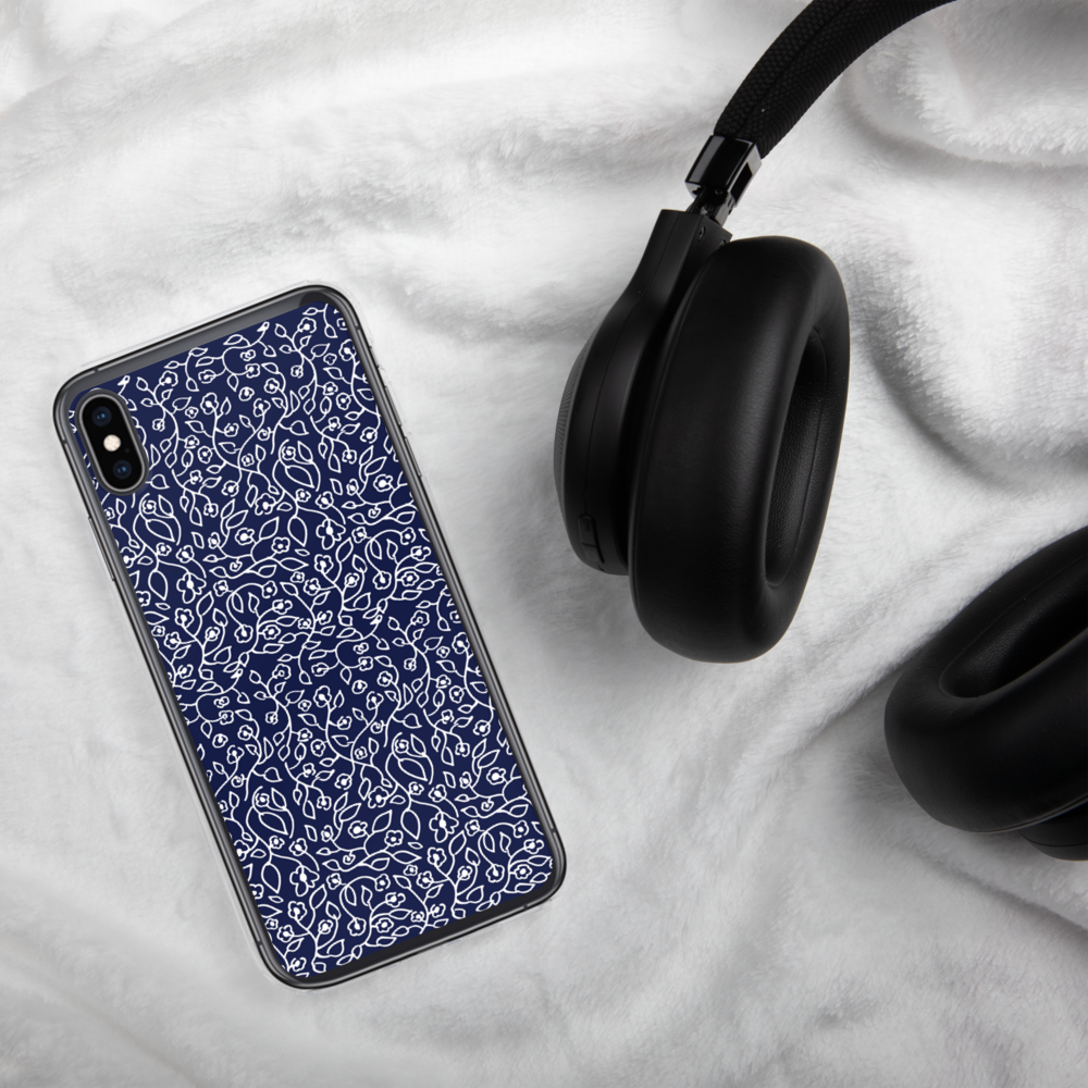 White Small Flowers | iPhone Case