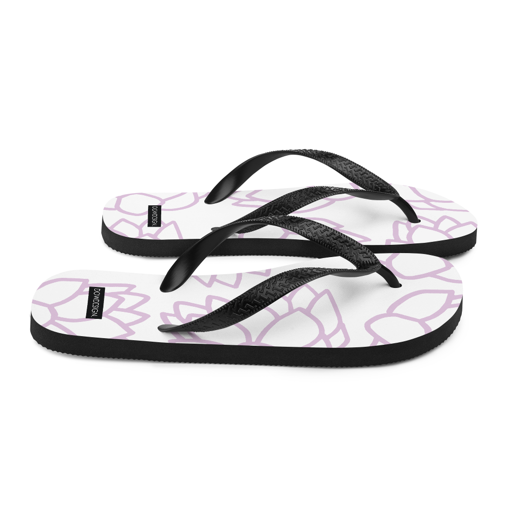 Pink Pastel Flowers | Flip-Flops