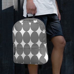Easter Pattern Gray | Backpack