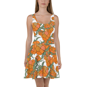 Lakka Ornament Black | Skater Dress