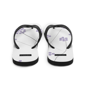 Purple Small Flowers | Flip-Flops