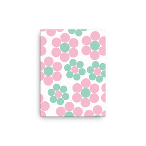 Happy Pastel Flowers | Canvas