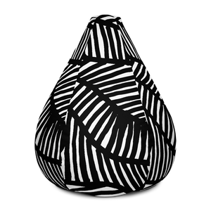 Black and White Ornament | Bean Bag Chair