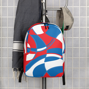 Red, White and Blue | Minimalist Backpack