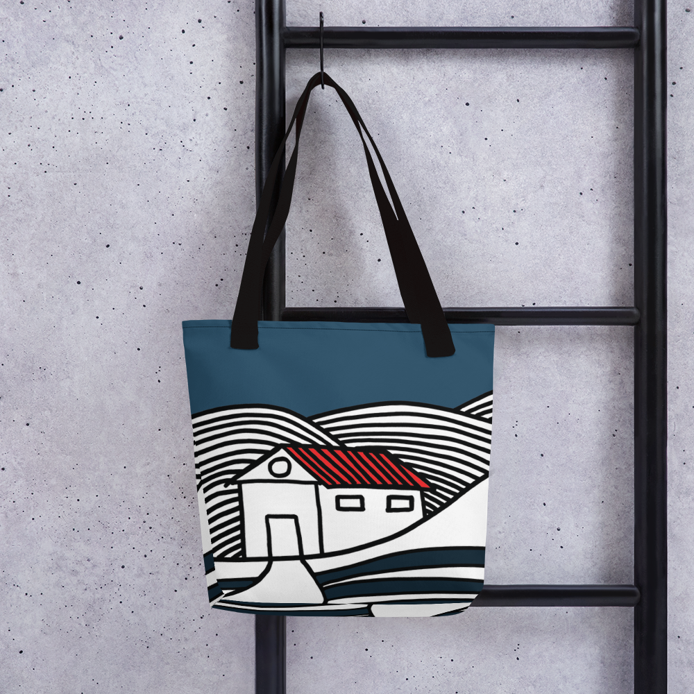 House in Snow | Tote Bag