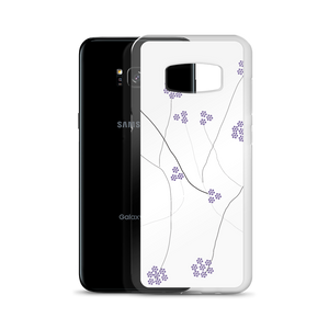 Purple Small Flowers | Samsung Case