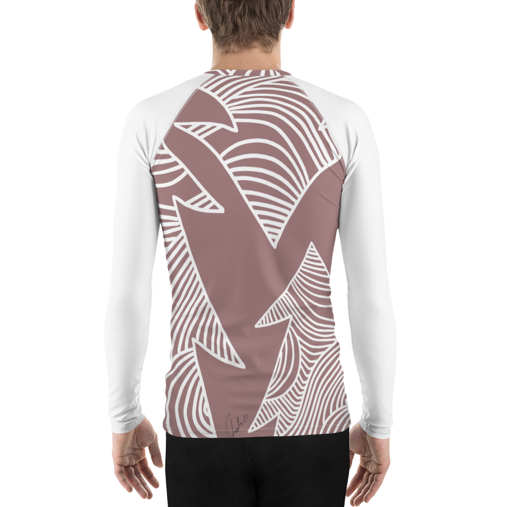 Christmas Pastel Ornament | Men's Rash Guard