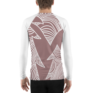 Christmas Pastel Ornament | Men's Rash Guard