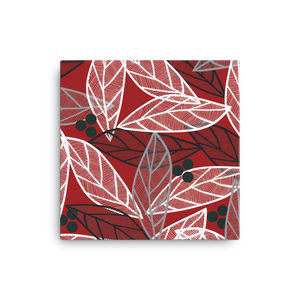 Christmas Leaves | Canvas