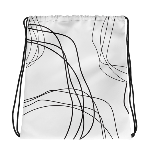 Lines | Drawstring Bag