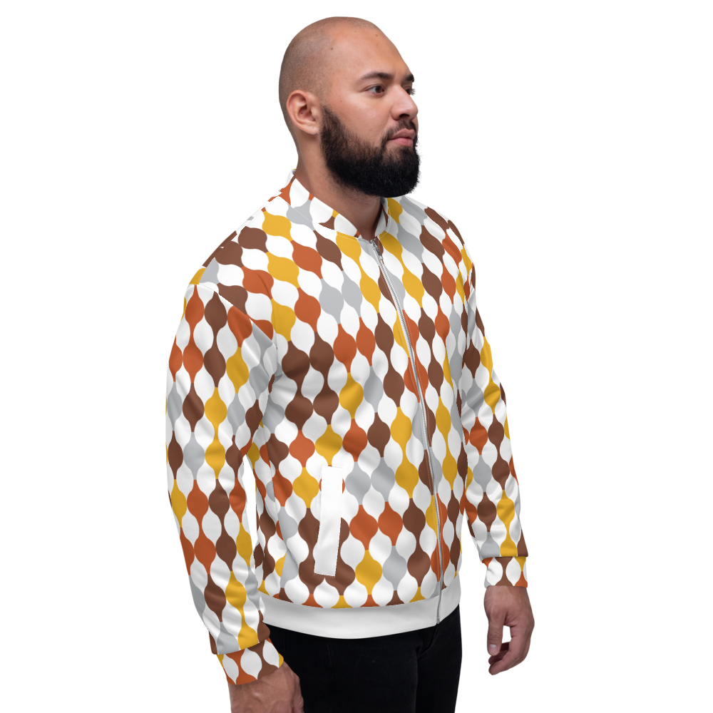 Arabic Warm Ornament | Bomber Jacket