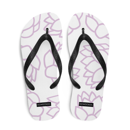 Pink Pastel Flowers | Flip-Flops