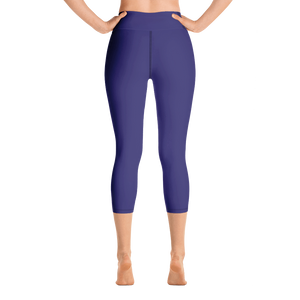 Golden Eye Ornament | Yoga Capri Leggings