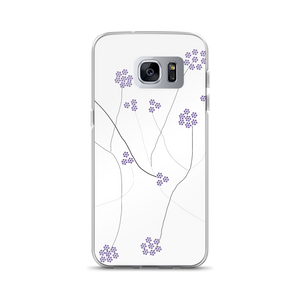 Purple Small Flowers | Samsung Case