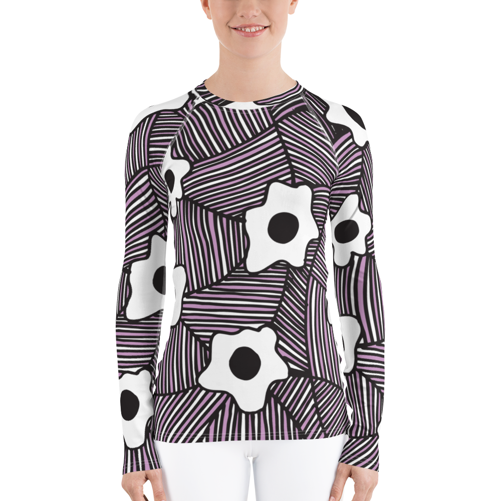 Pink Ornament | Women's Rash Guard