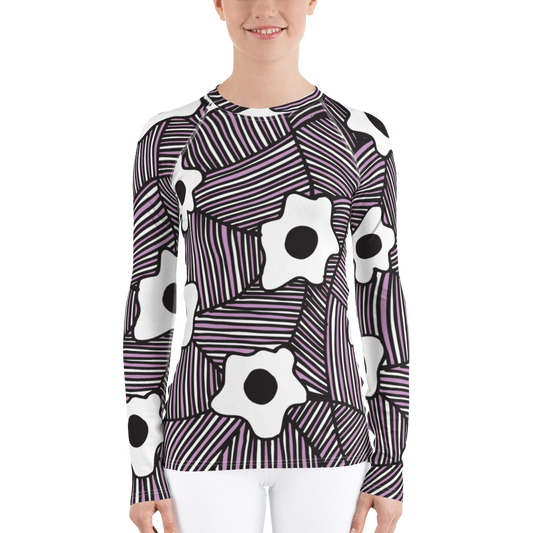 Pink Ornament | Women's Rash Guard