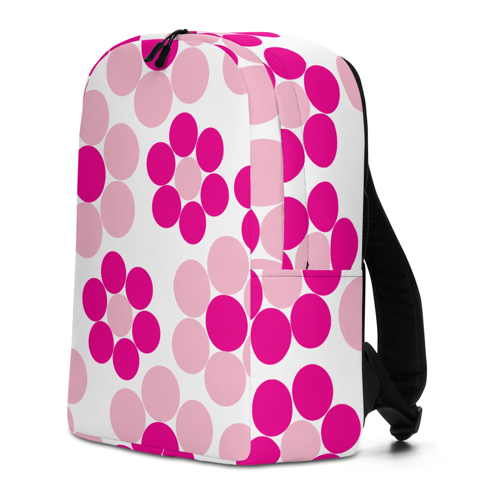 Happy Flowers Ornament | Minimalist Backpack