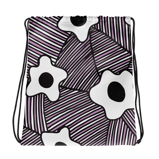 Pink Ornament | Drawstring Bag