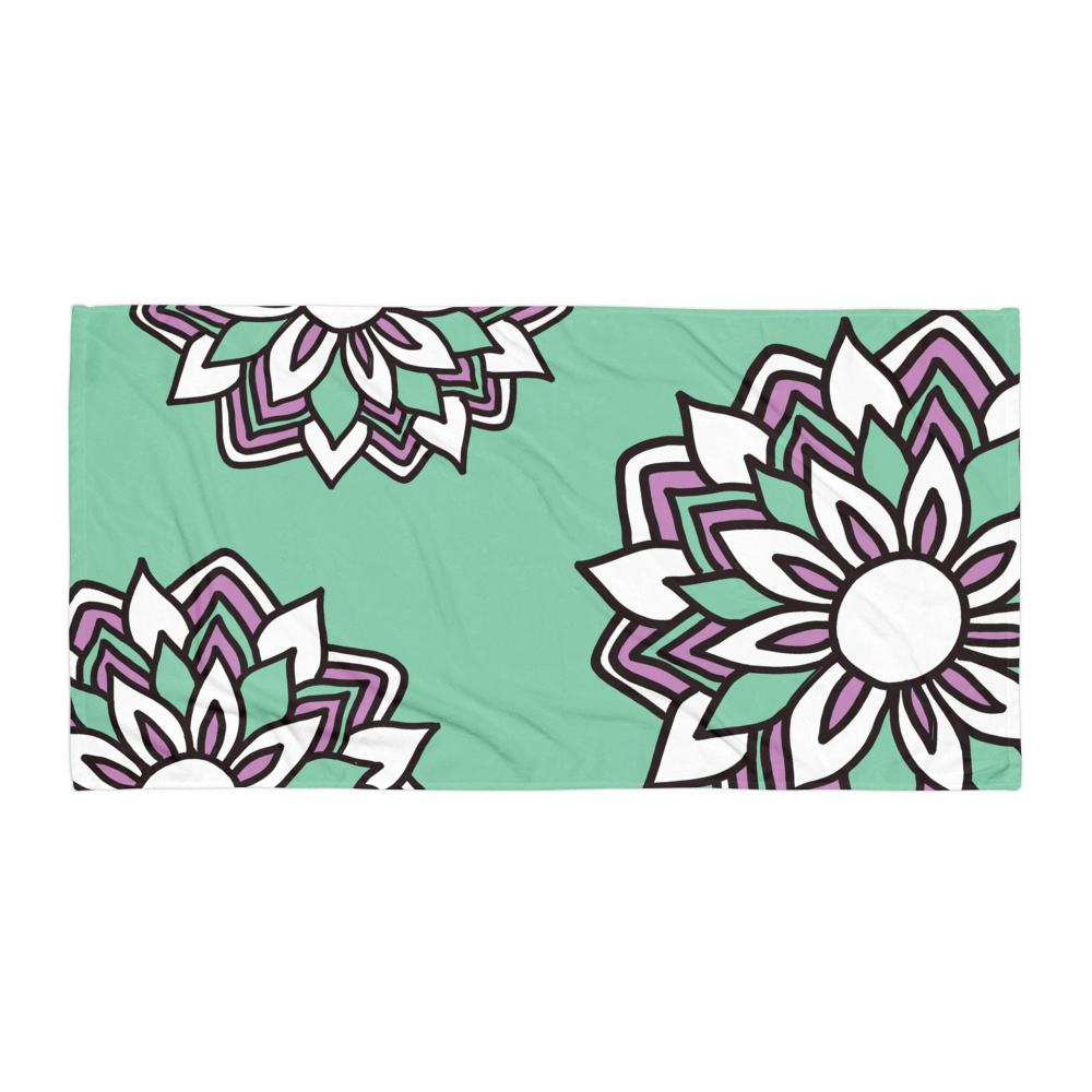 Smiling Flowers | Towel