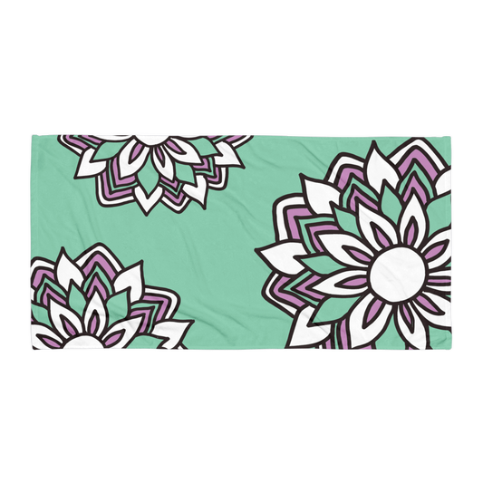 Smiling Flowers | Towel
