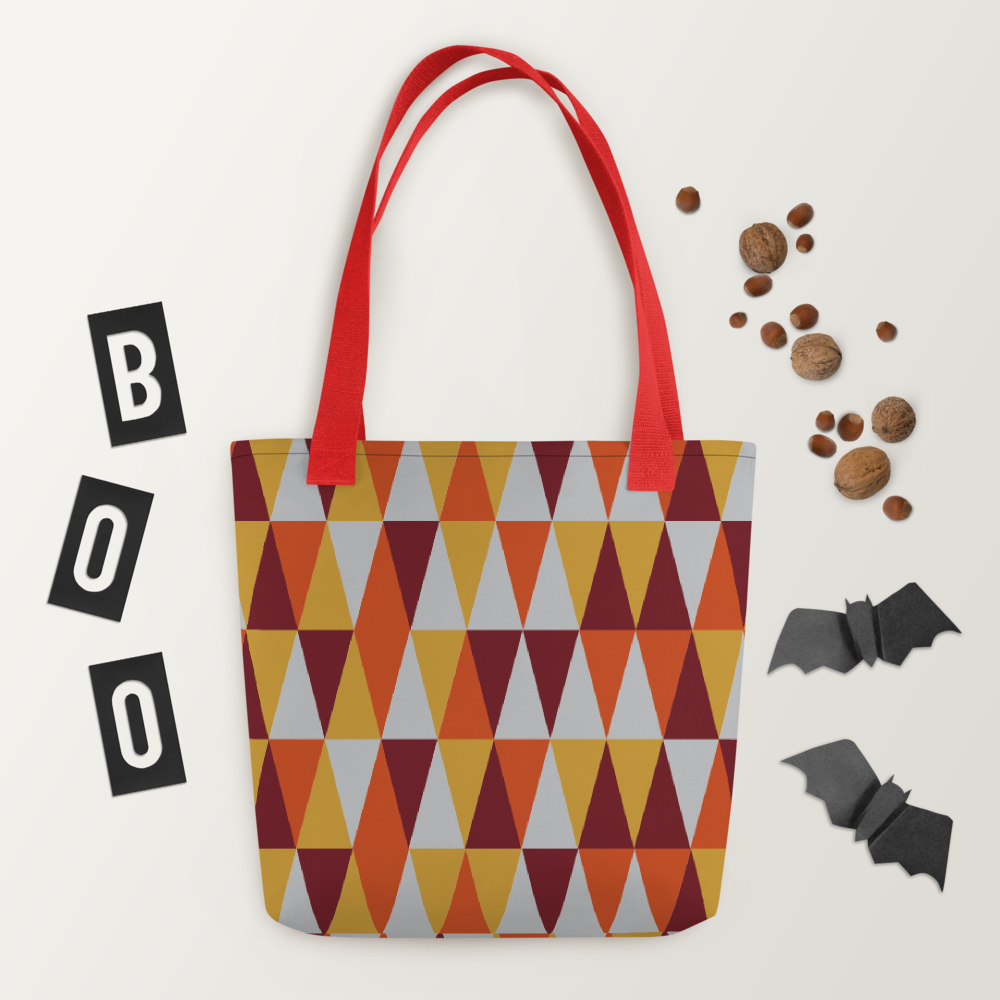 Autumn Triangles | Tote Bag
