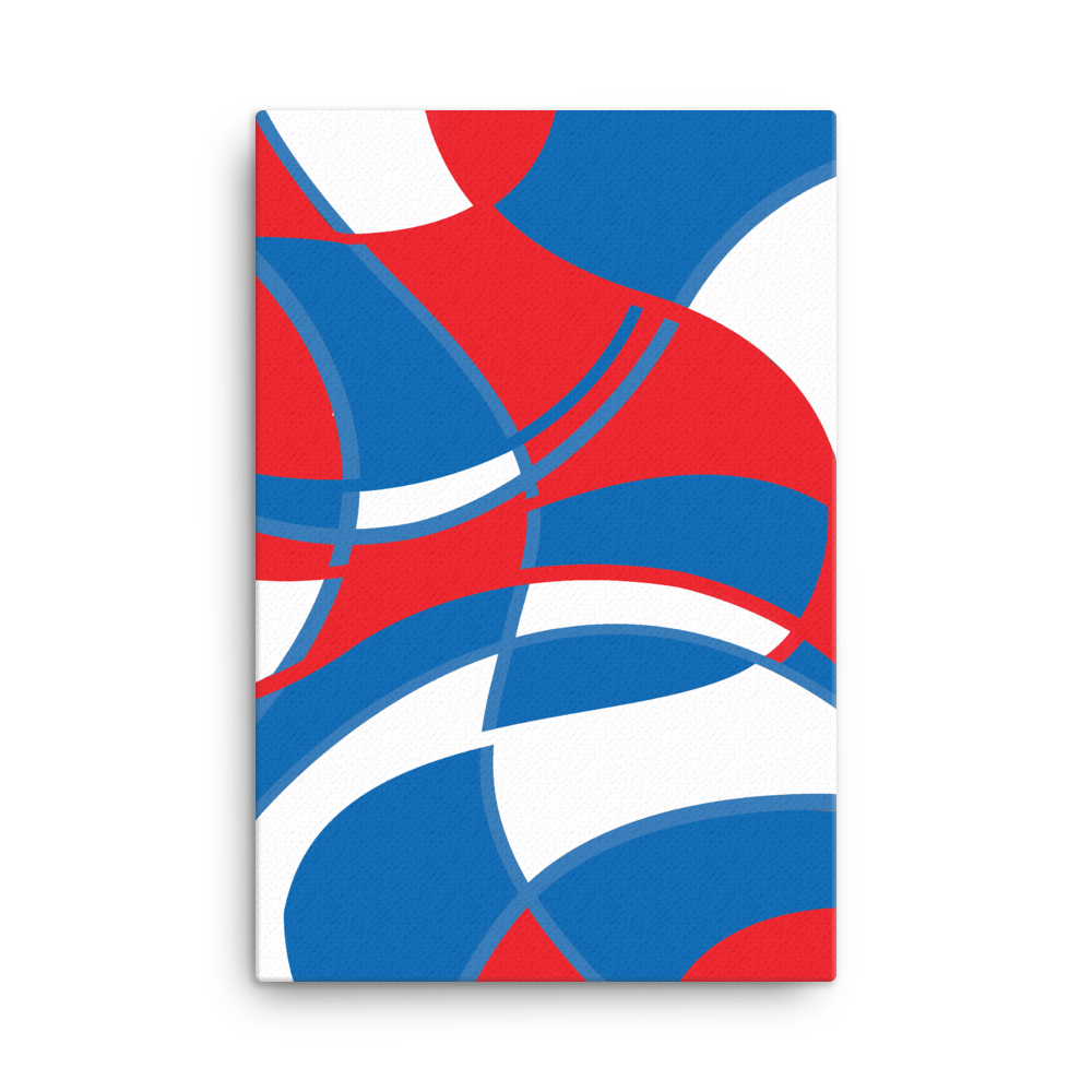 Red, White and Blue | Canvas