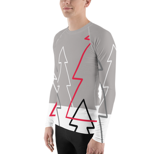 Christmas Tree Forest Colours | Men's Rash Guard
