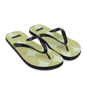 Easter Pattern Olive | Flip-Flops
