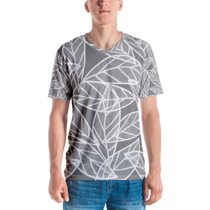 Messy White Leaves | Men's T-Shirt