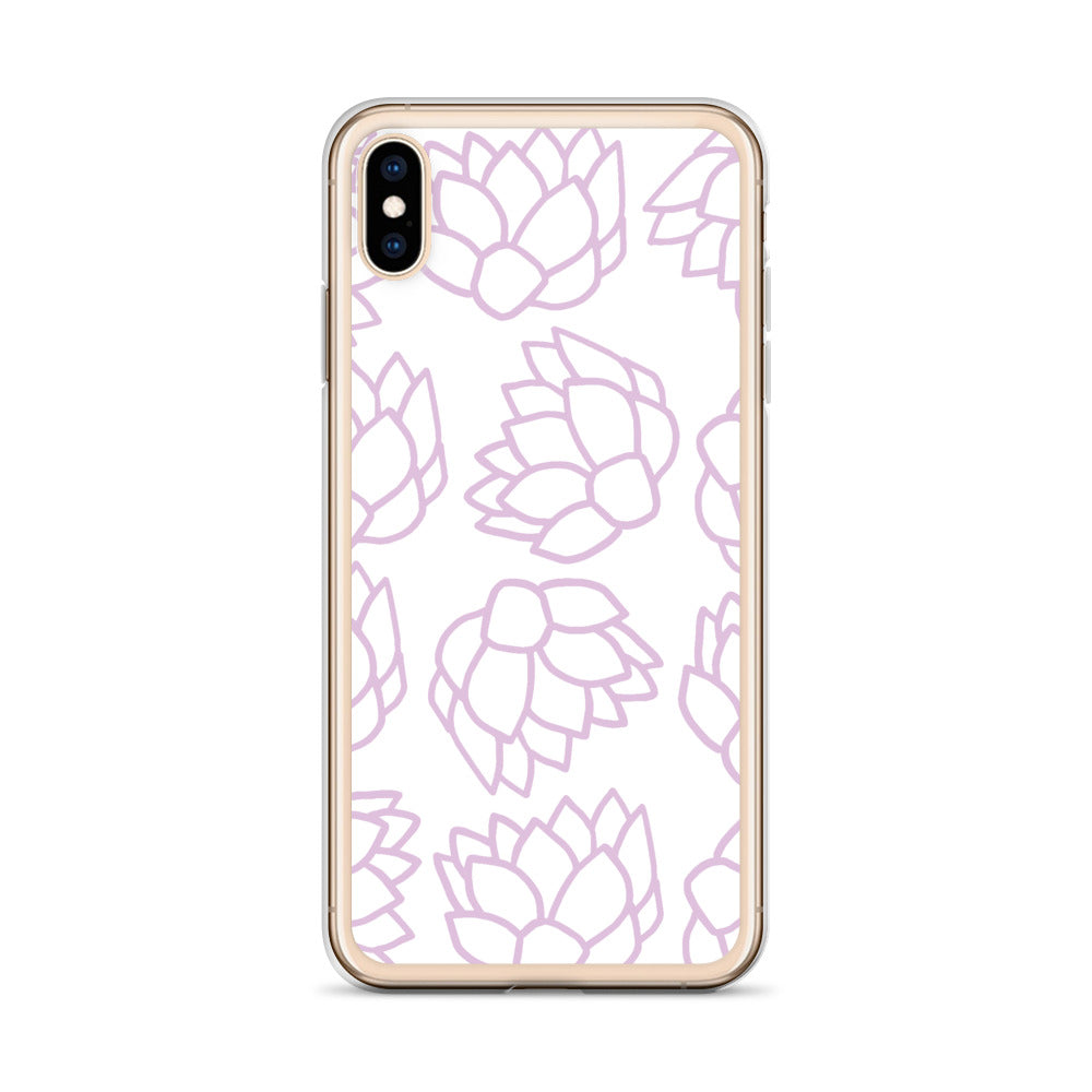 Pink Pastel Flowers | iPhone Case