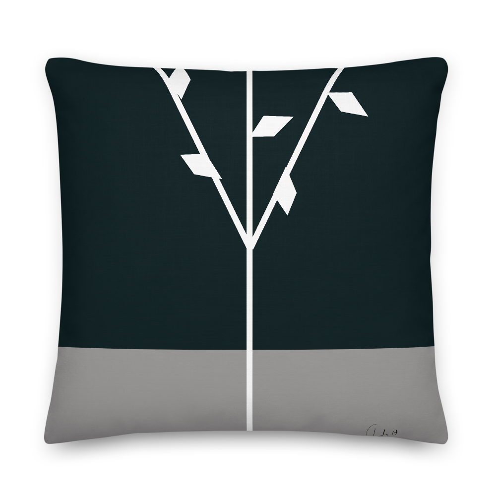 Tree in Snow | Pillow