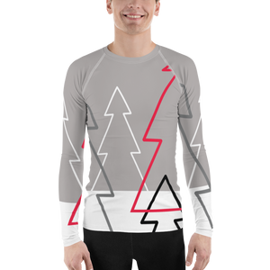 Christmas Tree Forest Colours | Men's Rash Guard