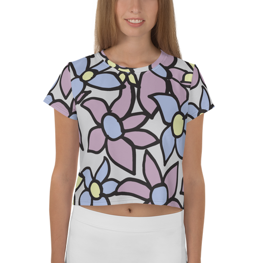 Flower Mix | Crop Tee