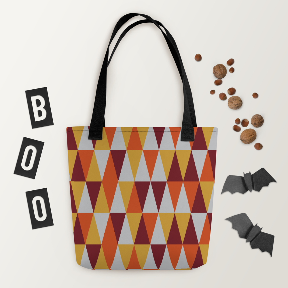 Autumn Triangles | Tote Bag