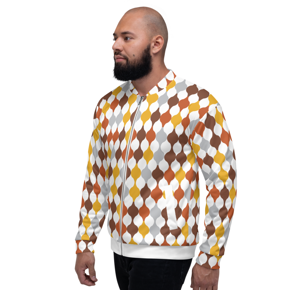 Arabic Warm Ornament | Bomber Jacket