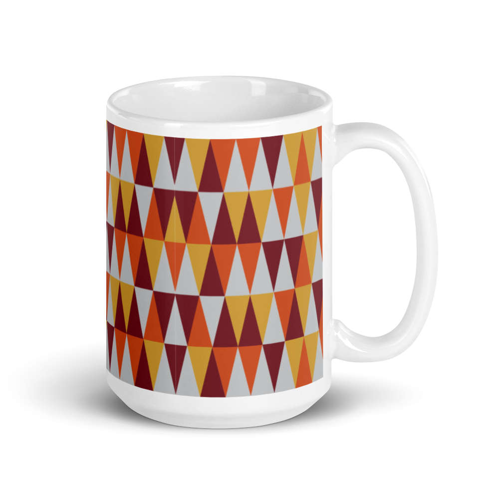 Autumn Triangles | Mug