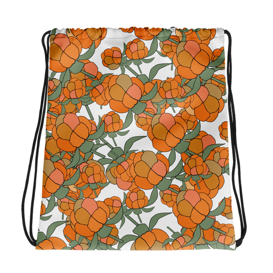 Lakka Ornament Black | Drawstring Bag