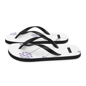 Purple Small Flowers | Flip-Flops