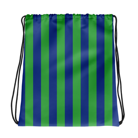 Green and Blue | Drawstring Bag
